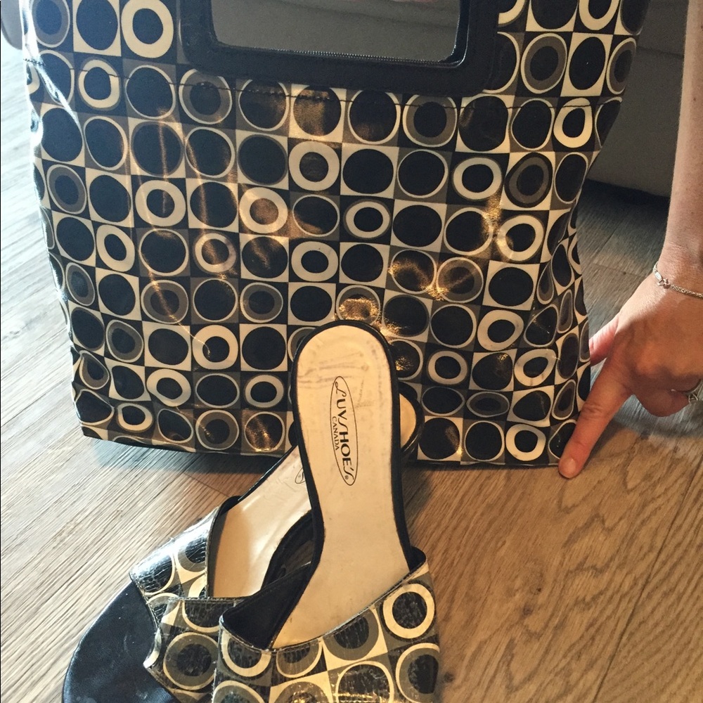 Luv shoes and matching bag